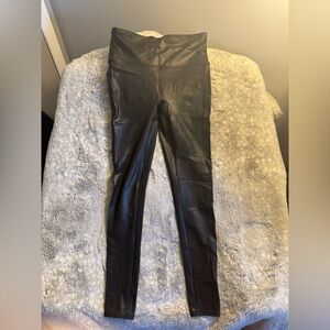 Spanx faux leather leggings